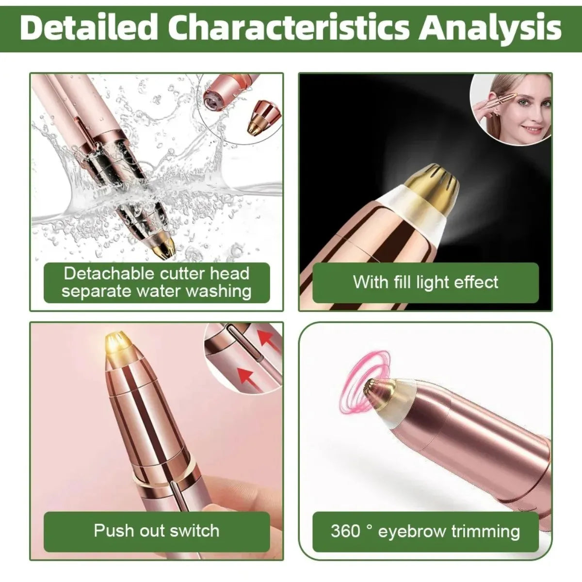 GlowTrim Eyebrow Shaper